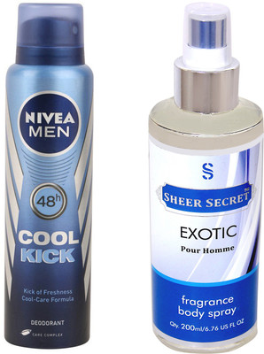 

Nivea COOL KICK with EXOTIC MEN(Set of 2)