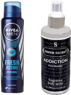 

Nivea ACTIVE ORIGINAL with ADDICTION MEN(Set of 2)