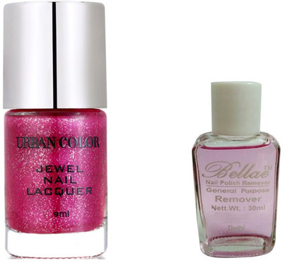 

Modicare URBAN COLOR JEWEL Rose-Quartz NAIL LACQUER, WITH NAIL REMOVER(Set of 2)