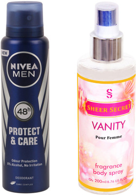 

Nivea PROTECT CARE with VANITY WOMEN(Set of 2)