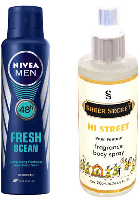 

Nivea FRESH OCEAN with HI STREET WOMEN(Set of 2)