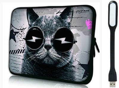 

LUKE Floral Theme Soft Water-proof Neoprene Carrying Case Sleeve Bag For Macbook Air 13 Inch(Models: A1369 and A1466) with usb cable Combo Set