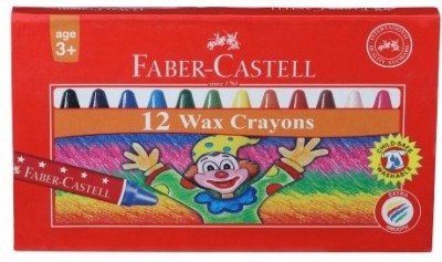 

Faber-Castell Wax Crayon - 57Mm - Set Of 12(Assorted)