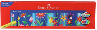 

Faber-Castell 25 Oil Pastels(Assorted)