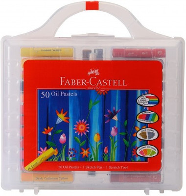 

Faber-Castell 50 Oil Pastels Carry Case(Assorted)
