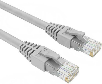 

PTron 1.5 Meter Ethernet Rj45 Network Cat5e LAN Cable(Computer, Printer, HDTV, Grey)