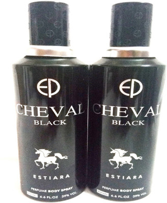 

ESTIARA CHEVAL Perfume Body Spray - For Men(400 ml, Pack of 2)