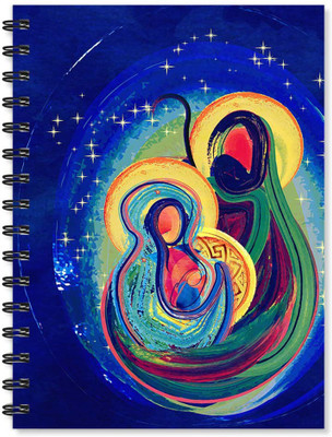 

100yellow A5 Notebook(Notebook | Digital Printed Blue A5 Wire Bound Spiral Notebooks/Designer Covers Combined With Ruled Sheets Notebook/ Diary – Ideal For Kids/ Christmas Gift, Multicolor)