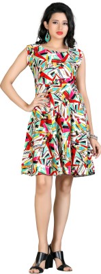 ICYNOSURE Women A-line Multicolor Dress