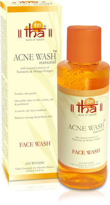 

IHA Ayurvedic Acne Face Wash With Turmeric & Mango Ginger Face Wash(125 ml)