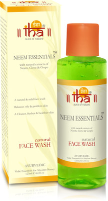 

IHA Ayurvedic Neem Essential Face Wash With Clove & Grapes Face Wash(125 ml)