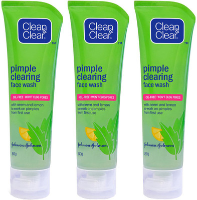 [50% off] Clean & Clear Pimple Clearing Face Wash  (240 g)