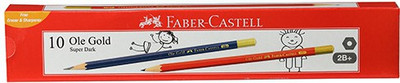 

Faber-Castell Graphite 2B Pencil(Pack of 10)
