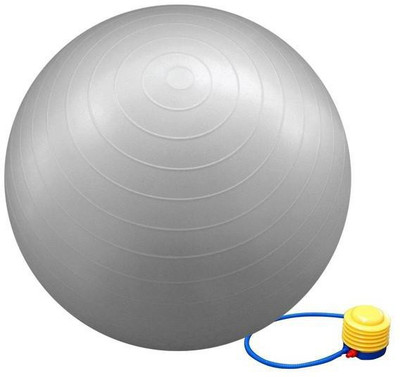 

Ipop Retail Anti-burst Exercise Ball Yoga Ball Gym Ball(With Pump), Silver