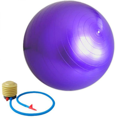 

Ipop Retail Anti-burst Exercise Ball Yoga Ball Gym Ball(With Pump), Purple