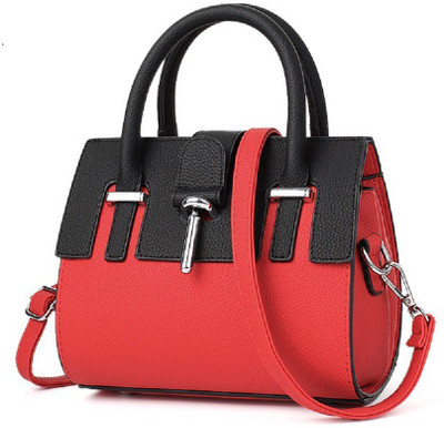 

FuerDanni Hand-held Bag(Red, Black), Black;red