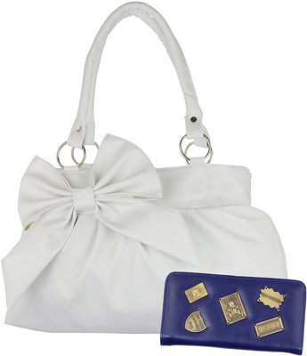 

JG Shoppe Hand-held Bag(White)