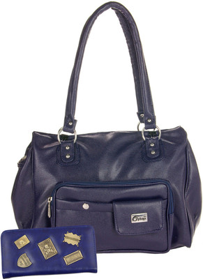 

JG Shoppe Hand-held Bag(Blue)