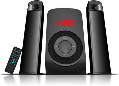 

Reconnect Thunderstorm RAMSE2105 2.1 Tower Speaker(Full audio spectrum performances, ideal for your favourite entertainment from MP3, MP4, CD/DVD movies and digital playback)