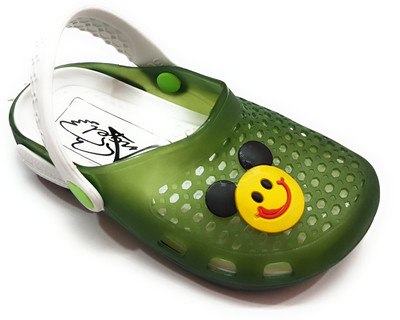 

Angel Fashion Boys Slip-on Clogs(Dark Green