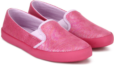 

United Colors of Benetton Girls Slip on Sneakers(Pink, 902