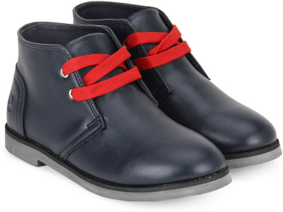 

United Colors of Benetton Boys Lace Casual Boots(Dark Blue, 901
