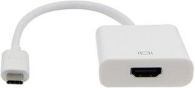 

TECHON USB 3.1 Type C To HDMI FEMALE 1080p HDTV Adapter Cable Lan Adapter(10 Mbps)