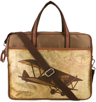 

All Things Sundar 15.6 inch Laptop Messenger Bag(Brown)