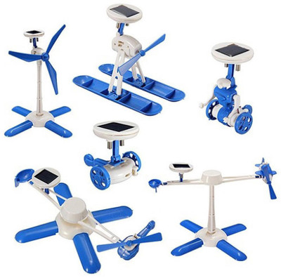 

ShopMeFast 6 In 1 Educational Solar Energy Kit - DIY(Multicolor)