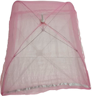 

LooMantha Polyester Infants Exculsive design baby mosquito net 1.9 Mosquito Net(Pink)