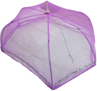 

LooMantha Polyester Infants Exculsive design baby mosquito net 1.1 Mosquito Net(Purple)