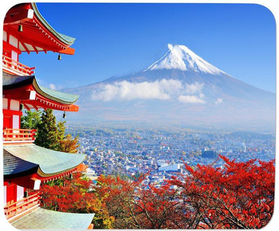 

GMX Mouse Pads for Laptop, computer Peace print for work with comfort - best mouse pads - S.No : 0186 Mousepad(Multicolor)