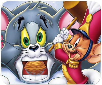 

GMX Mouse Pads for Computer, Laptop Tom & Jerry print for gaming, work, comfortable mouse pad - S.No : 0085 Mousepad(Multicolor)