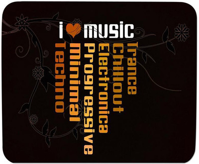 

GMX Mouse Pads for Laptop, computer Music print for work with comfort - best mouse pads - S.No : 0106 Mousepad(Multicolor)