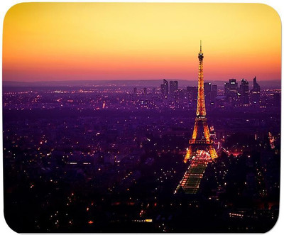 

GMX Mouse Pads for PC, Laptop Paris print for gaming pc at cheap price - S.No : 0102 Mousepad(Multicolor)
