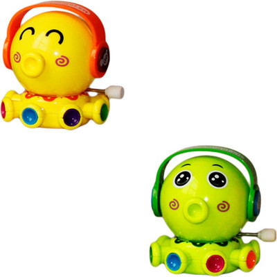 

Toys Factory Set Of 2 Funny Toy(Yellow, Green, Multicolor)
