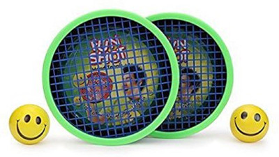

Variety Gift Centre Fun shot hand tennis sporty game for kids play tennis without racket and with hand(Multicolor)