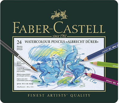 

Faber-Castell Watercolor Pencil Albrecht Durer Tin Of 24 Pencil(Multicolor)
