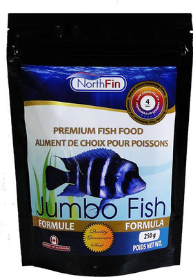 

NorthFin Fish Food Jumbo Formula 4mm pellet 250g 250 g Dry Fish Food