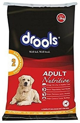 

Drools DROOLS DAILY NUTRITION Chicken and Egg Adult 15Kg dog food 15 kg Dry Dog Food
