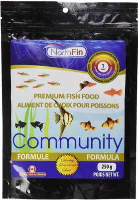 

NorthFin Fish Food Community Formula 1mm Pellet 250 Grams 250 g Dry Fish Food