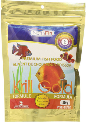 

NorthFin Fish Food Krill Gold Formula 6mm pellet 250g 250 g Dry Fish Food