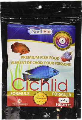 

NorthFin Fish Food Cichlid Formula 2mm pellet 250g 250 g Dry Fish Food