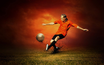

KumkumArts Football Poster 12 x 18 Inch, HD Quality Image, Gloss Paper, Unframed, Qty 1 Paper Print(12 inch X 18 inch, Rolled)