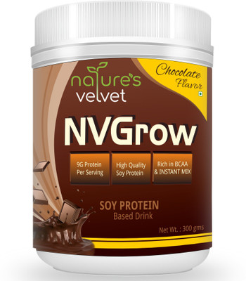 

Natures Velvet Lifecare NV Grow chocolate flavour 300gms Plant-Based Protein(300 g, chocolate)