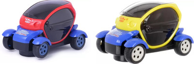 

Kanchan Toys 3D Light And Music Car For Kids (Pack of 2)(Red, Yellow)