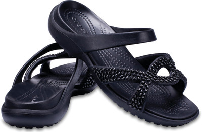 Crocs Women Black Flats
