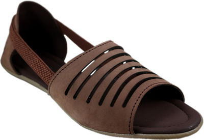 

HEROSHOELINE Women Brown Flats