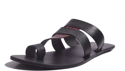 

Footsee Men Black Sandals