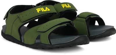 

Fila Men OLV/BLK Sports Sandals